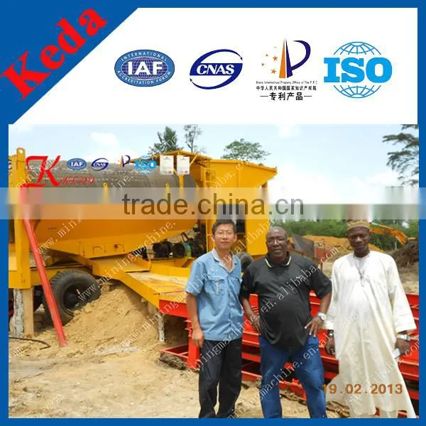 High Recovery Rate Gold Trommel Wash Plant For Gold Seperating photo-4