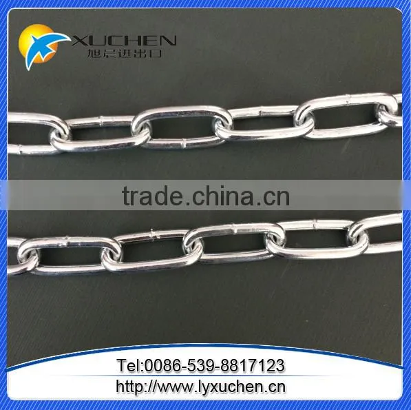 Good Galvanized Mild Steel Link Chain Welded Link Chain Linyi Factory photo-2