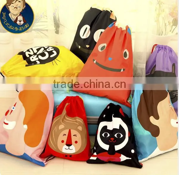 190T Polyester Folding Tote Bag photo-4