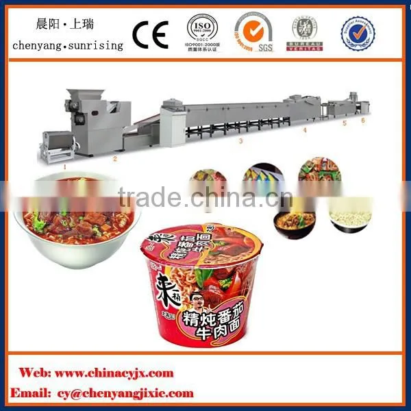 Square Shape Puff Food Machinery Instant Noodle Machinery