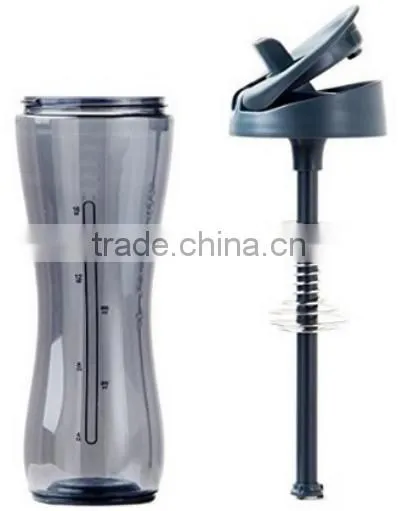 TRIMR Duo 24oz Mint - BPA-Free Shaker Bottle Straw Hydration Protein Shaker Cup photo-4