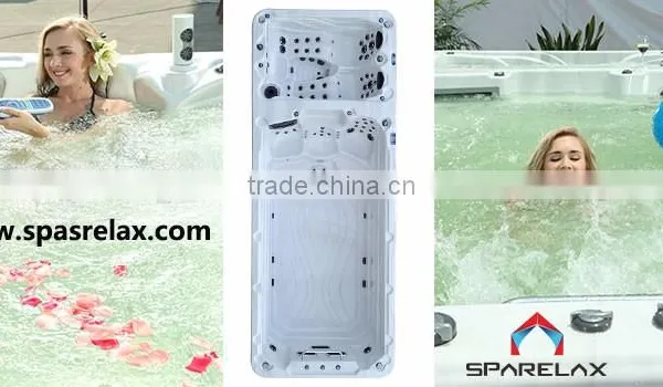 Manufacturer Swim Pool With Combo Massage System Outdoor Spa Pool With 37 Jets photo-2