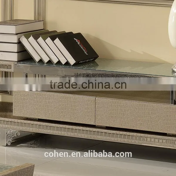 Hot Selling Royal Luxury Living Room/hotel Furniture tv Wall Units photo-4