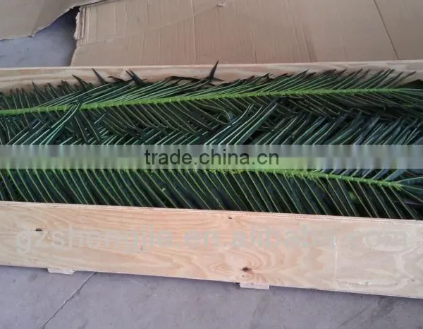 Artificial Plastic Coconut Palm Leaves photo-3