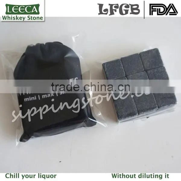 Basalt Whiskey Stones | Whiskey Black Stone 8 Pcs Set photo-2