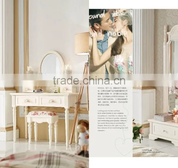 MJ651# Trendy White Painted Children Bedroom Wood Furniture photo-2