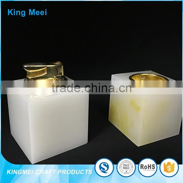 Small White Acrylic Cube Box Perfume Organizer photo-5