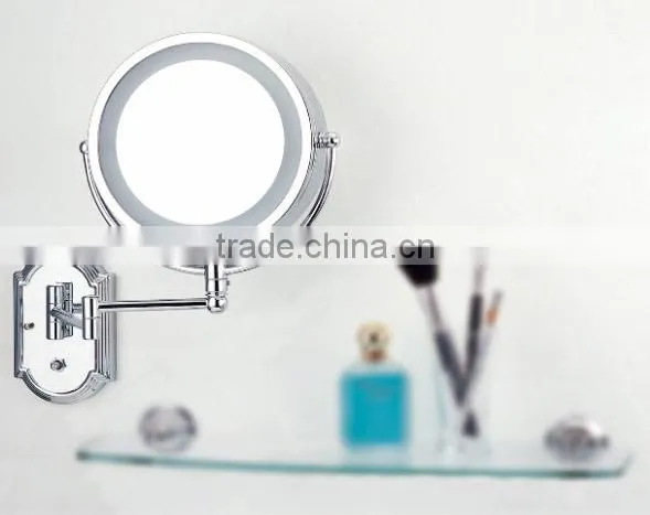 7.5" Double Side Wall-Mounted Mirror With Light