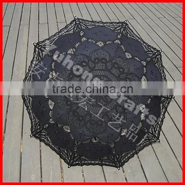 Popular Floral Lace Parasol in Vintage Style photo-4