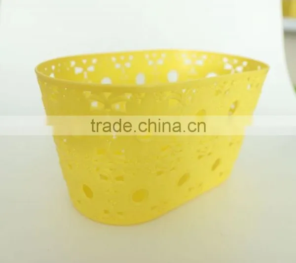 2016 New Type Plastic pp Storage Basket With Sunflower photo-5