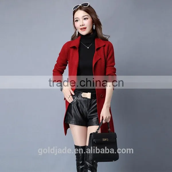 2016 Autumn Spring New Style Leisure British Women's Fashion Cardigan Sweater Jacket photo-4