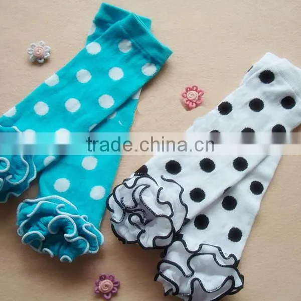 High Quality Baby Cute Ruffle Leg Warmers Of Children Legs Leg Warmers photo-3