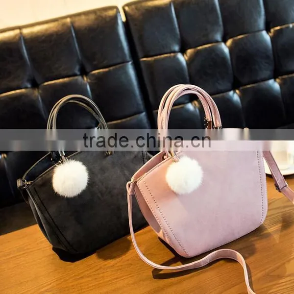 Zm50118b 2017 New Design Women Single Shoulder Bucket Bag Fashion Lady pu Leather Handbag photo-3