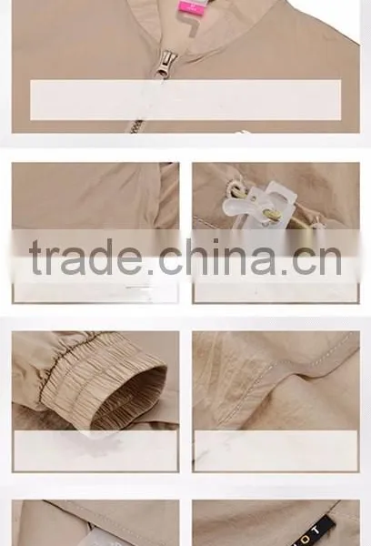 2017 Summer New Fashion Sun Protection Skin Clothing Loose Sun Coat photo-6
