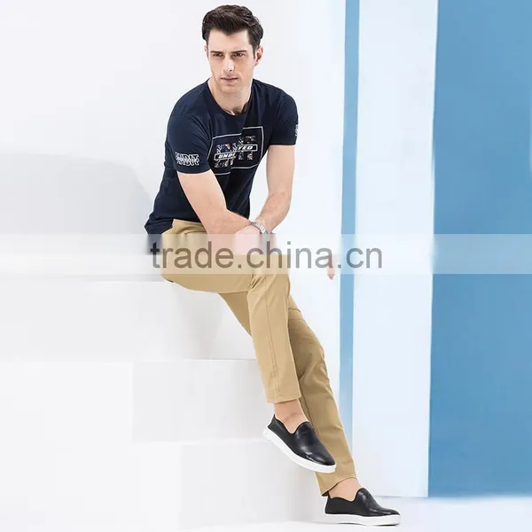 Wholesale New Pattern Slim Fit Khaki Pants For Man photo-6