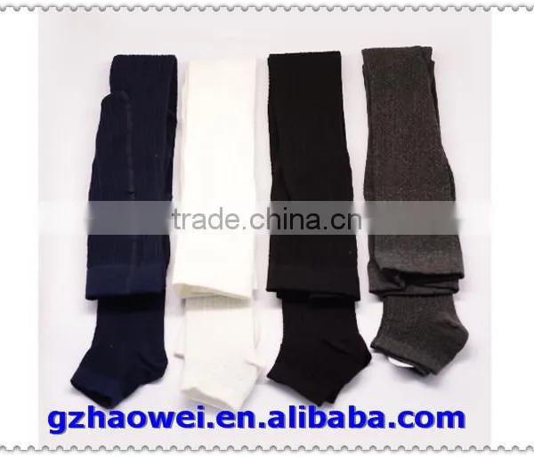 Footless Double Knit School Girls Pantyhose photo-2