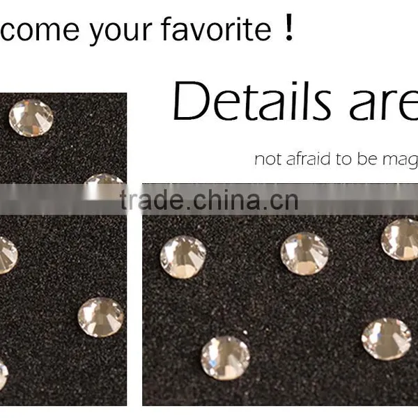 NHF 2058 Crystal BLING Chaton Flat Back Glass Nail Rhinestones photo-2