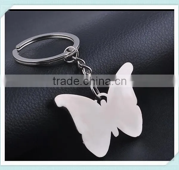 Butterfly Keychains Novelty Metal Keyrings Gift photo-3