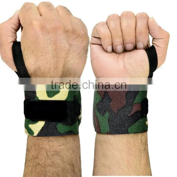 Customize Camoflague Wrist Wraps , Gym Wrist Wraps, Crossfit Camo Wrist Wraps photo-6