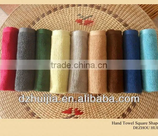 New Arrival Hot Sale Bamboo Cotton Square Hand Towel photo-3