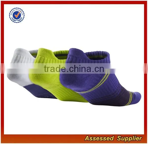 Wholesale Best Quality Custom Athletic Sport Running Ankle Low Cut Socks JH60 photo-3