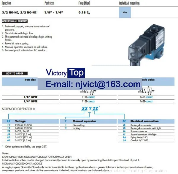 MAC 111B-551BAAD Solenoid Valve photo-3