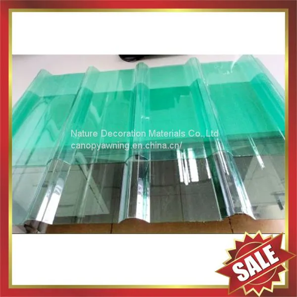 Corrugated pc Sheeting,polycarbonate Corrugated Sheeting,roofing Corrugated Sheet-great Greenhouse and Building Cover! photo-4