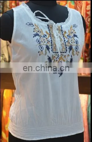 COTTON SUMMER TOPS 2017