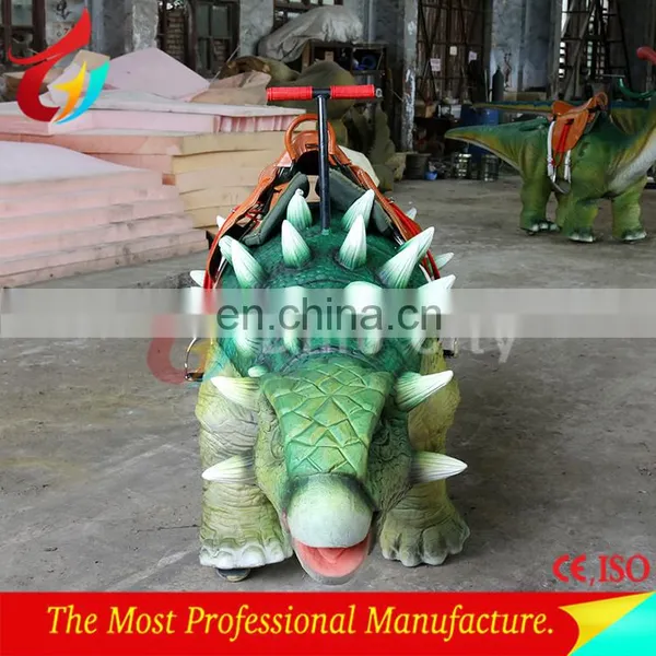 Realistic Outdoor Riding Dinosaur for Amusement photo-2