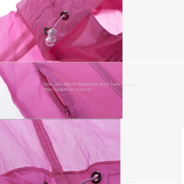 Anti-UV Polyester Woman Sunproof Skin Clothes photo-3