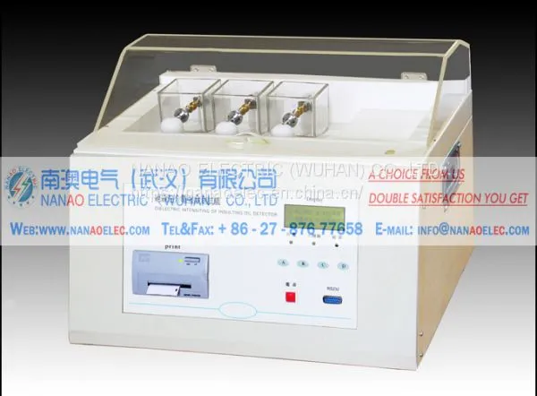 NANAO ELECTRIC Manufacture NAIJJ Automatic Insulating Oil Dielectric Strength Tester photo-4