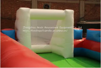 Giant Outdoor Games Inflatable Soap Football Soccer Field for Kids and Adult photo-4