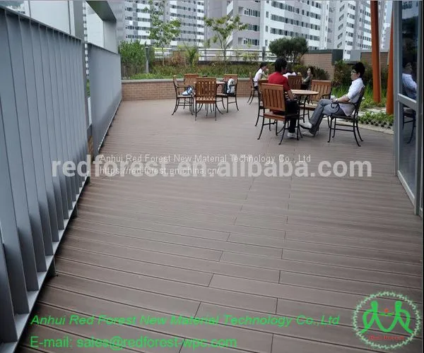 Good Quality Waterproof Interlocking Composite Decking photo-2