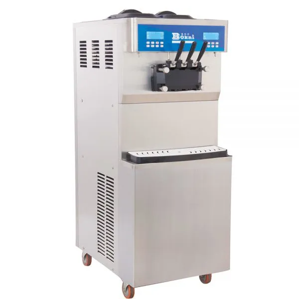 Máquina de helados artesanales (gelato) Bonita Cuerpo de acero inoxidable comercial
