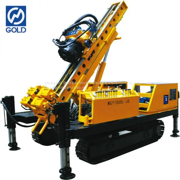 Deep Hole Drilling Jet Grouting Crwaler Full Hydraulic Anchor Drilling Rig photo-2