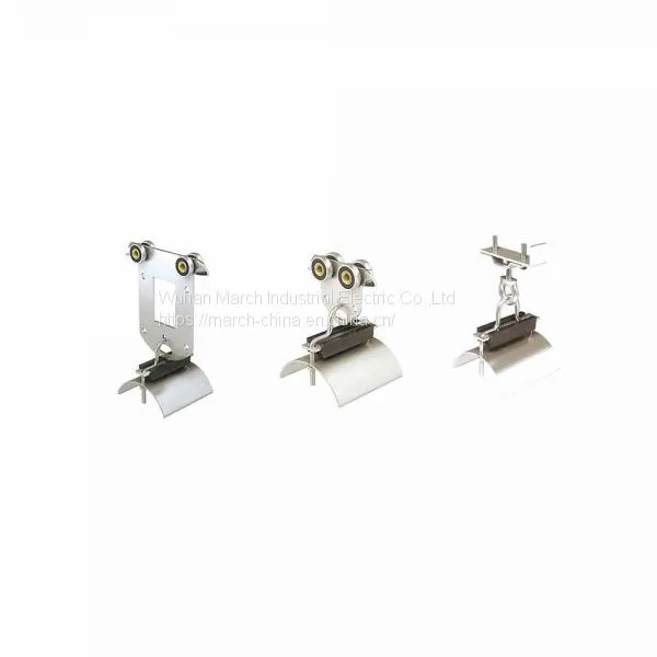 March C32 Mobile Equipment Electrification Crane Cable C-Rrail Towing Trolley for Gantry Cranes photo-3
