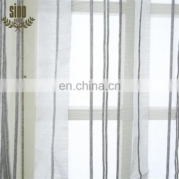 Special Designs Stripe Ready Made Voile Curtains photo-2