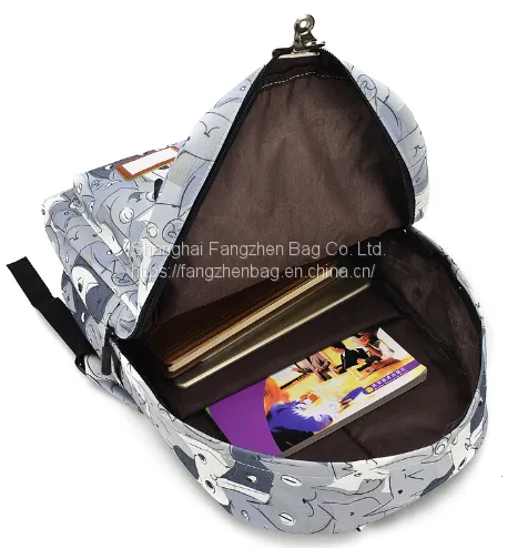 Fashionable Polyester Nice College Backpacks Girl School Bags photo-4