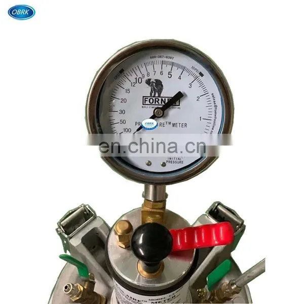 ASTM C231 Type B Standard Air Pressure Meter Kits for Fresh Concrete Mix, Air Entrainment Meter photo-4