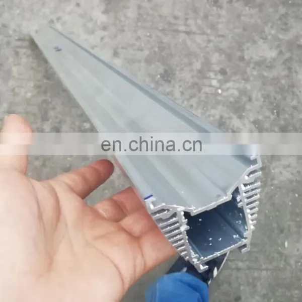 Led Light Anodizing Aluminum Heatsink Extrusion Profiles / Radiator photo-4