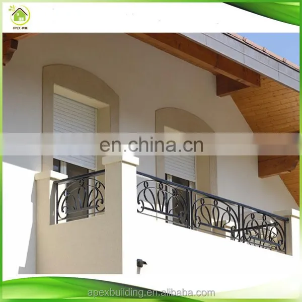 White Color External Roller Shutter Windows for Commercial Shop or Home