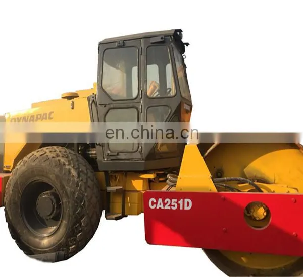 Road Roller Dynapac CA250D CA25 CA251 CA251D Vibratory Smooth Drum Roller photo-3