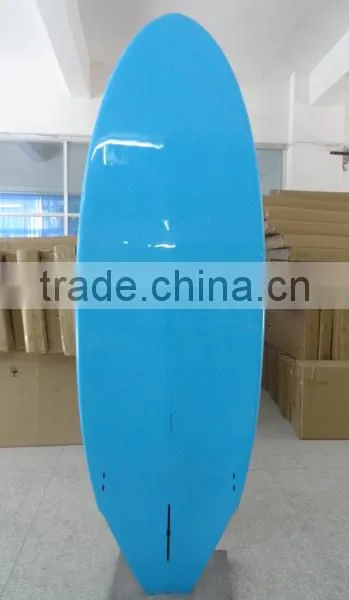 8'5" Blue Epoxy Fiberglass Stand up Paddle Boards With EPS Foam Core SUP Board photo-2