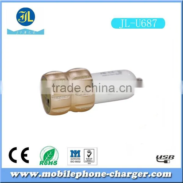 Fast Charge Output DC 5V USB Power Travel Mobile Car Charger photo-3