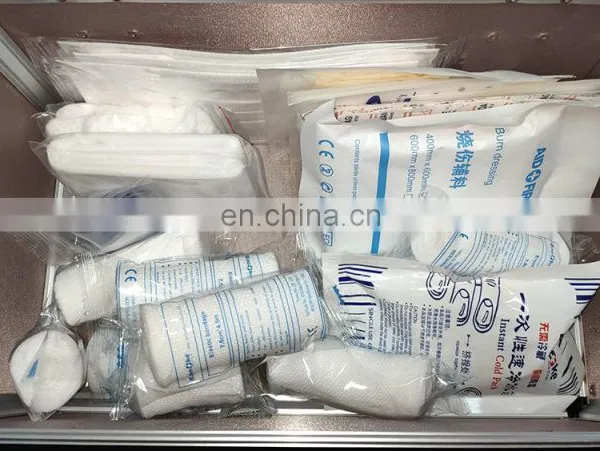 Emergency Home First Aid Kit With Supplies Set Bags Box Travel Waterproof Alloy First Aid Box photo-3