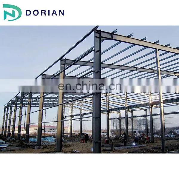 Low Cost And Fast Assembling Prefabricated Steel Frame Warehouse Metal Building photo-4