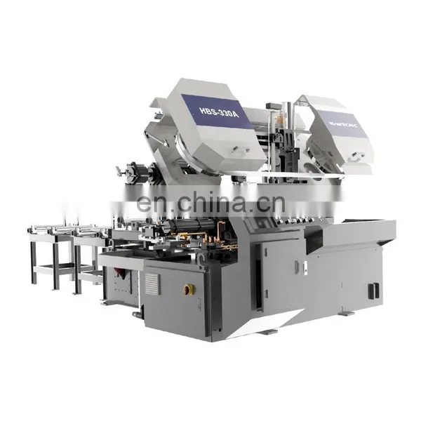 Efficiency Safe Band Saw Machine HBS-330A For Iron Pipe Beam Steel Metal With Competitive Price photo-3