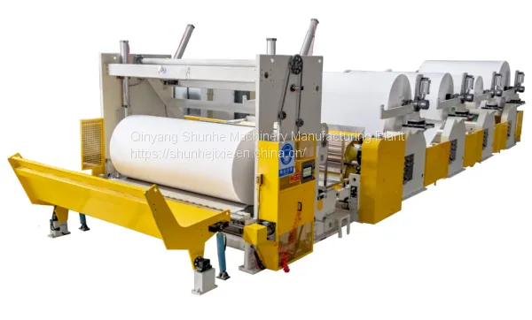 Slitting Machine, Toilet Paper Slitter, Toilet Paper Slitting and Rewinding Machine