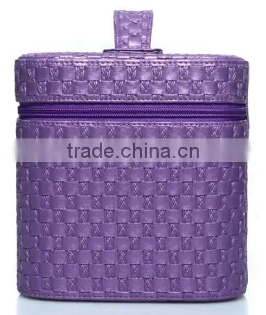 Custom Leather Cosmetic Box Packaging,cosmetic Gift Box,beauty Makeup Vanity Case,cosmetic Beauty Box photo-5