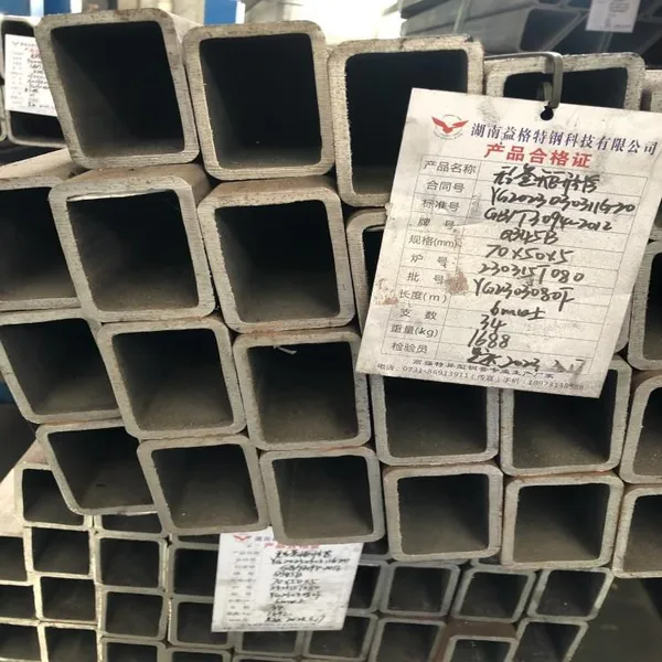 A106 Seamless Rectangular Steel Pipe Cold Drawn Black Steel Round Tube for Sale photo-5